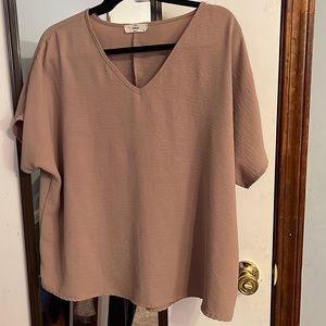 Tan/Blush Boutique Shirt